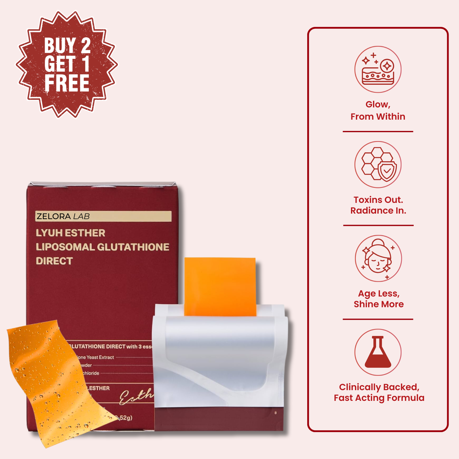 Liposomal Glutathione Direct - 30 strips