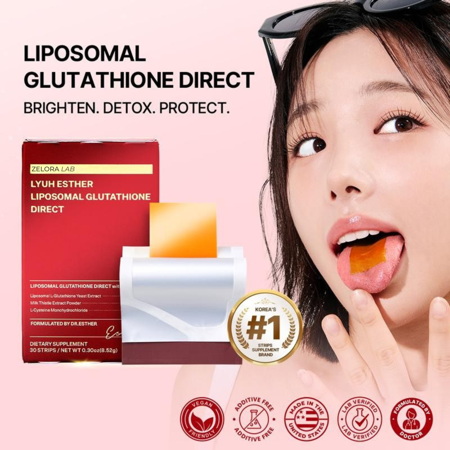 Liposomal Glutathione Direct - 30 strips