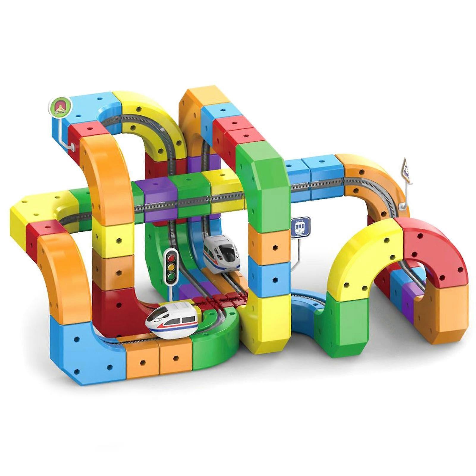 Cube Track - Electric Railway Builder