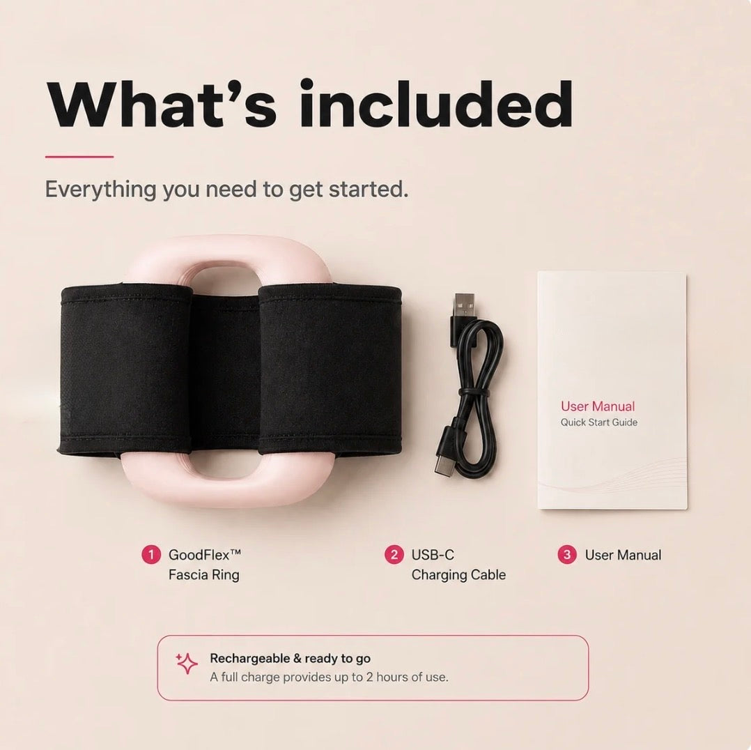 ZELORA™ Fascia Ring – Shape, Tone & Massage Your Body While You Do Everything Else